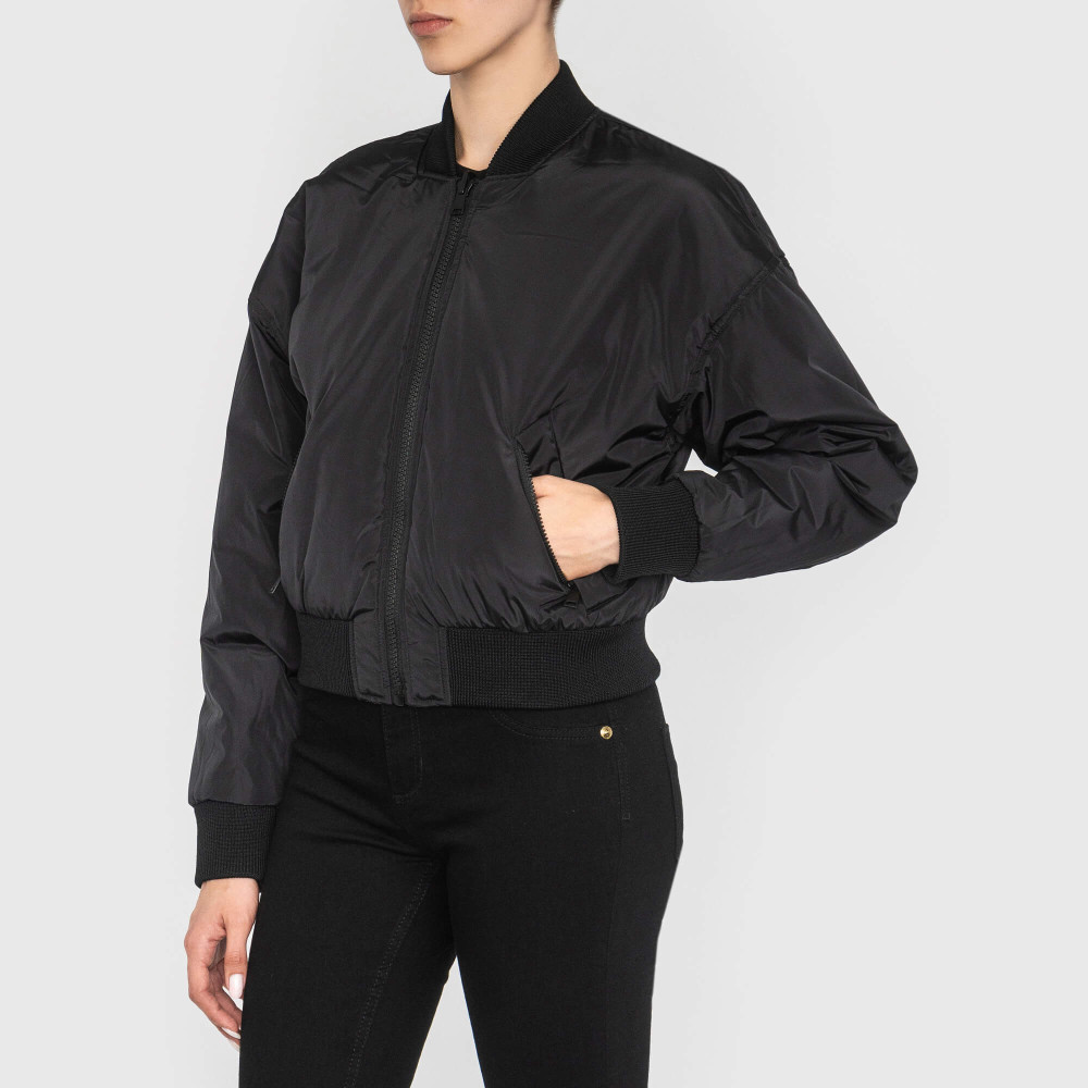 Куртка-бомбер двусторонняя Versace Jeans Couture черный, желтый